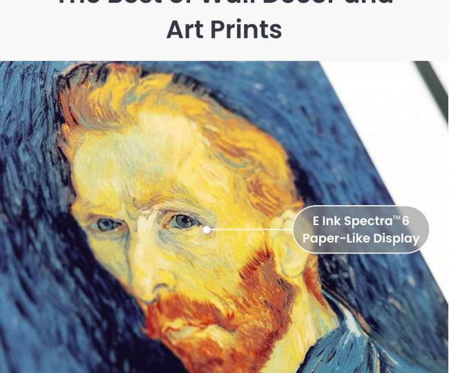 Смарт-пристрій у вигляді рамки для цифрового мистецтва SwitchBot AI Art Frame (Size 7.3)